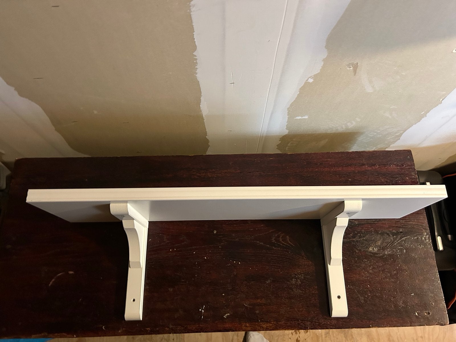 Ikea RAMSHULT plank met beugels - Zo goed als nieuw, Ophalen, Zo goed als nieuw
