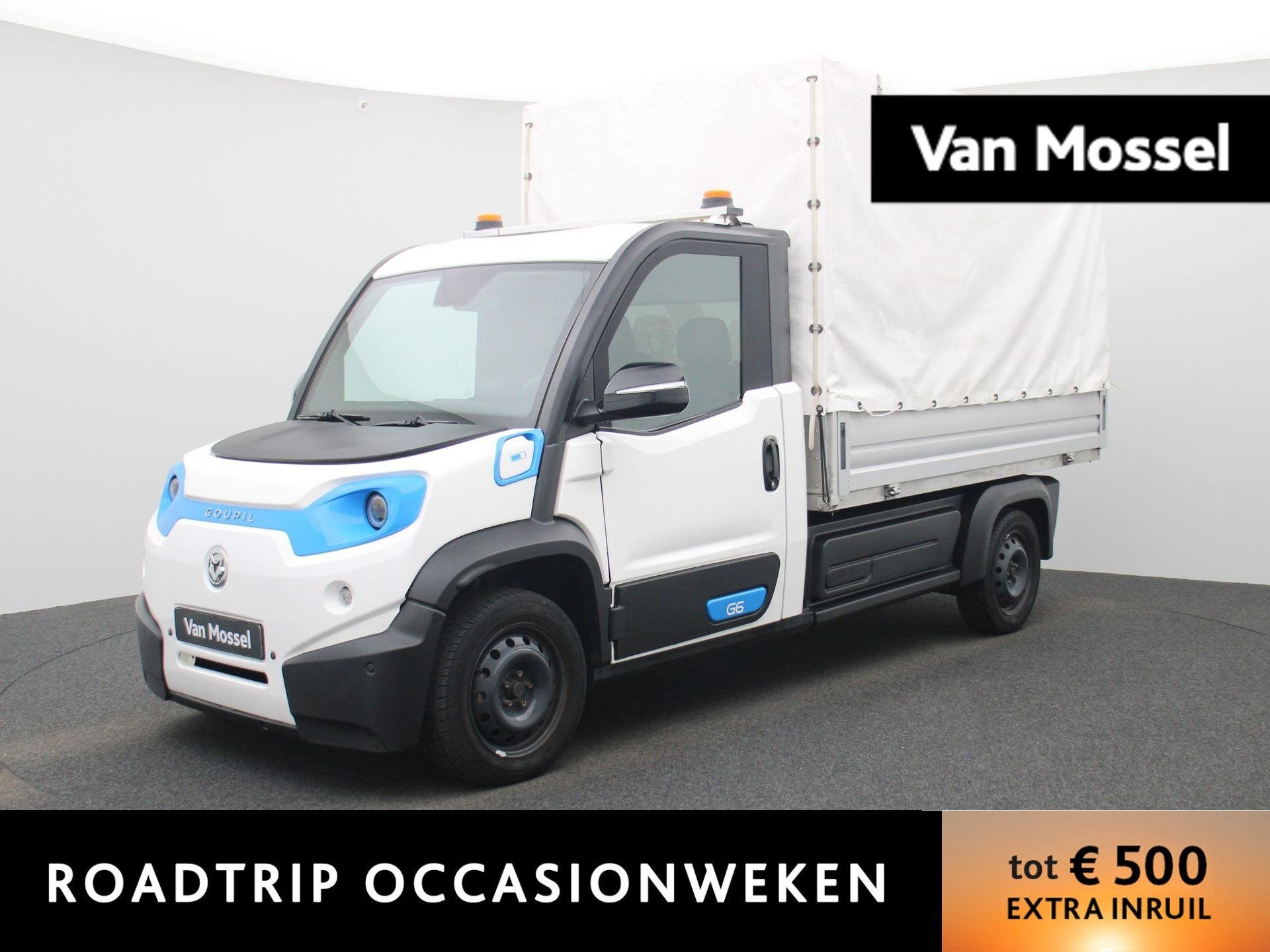 Goupil G6 | Camera | Radio | Trekhaak | Lederen Bekleding |, Auto's, 12 maanden, Gebruikt, Trekhaak, Wit