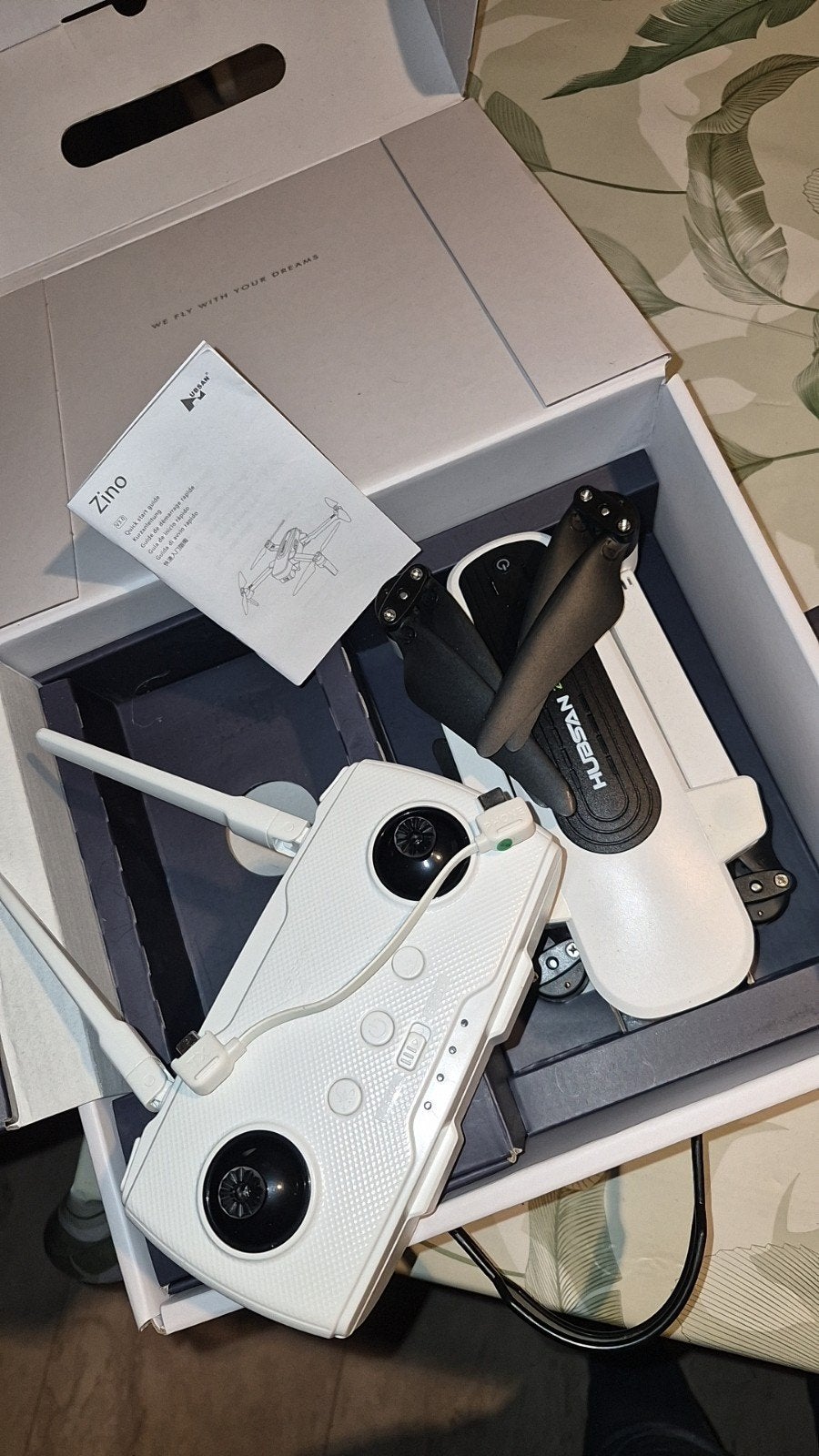 Hubsan Zino Drone met Gimbal en Afstandsbediening, Ophalen, Gebruikt, Cameradrone, Hubsan