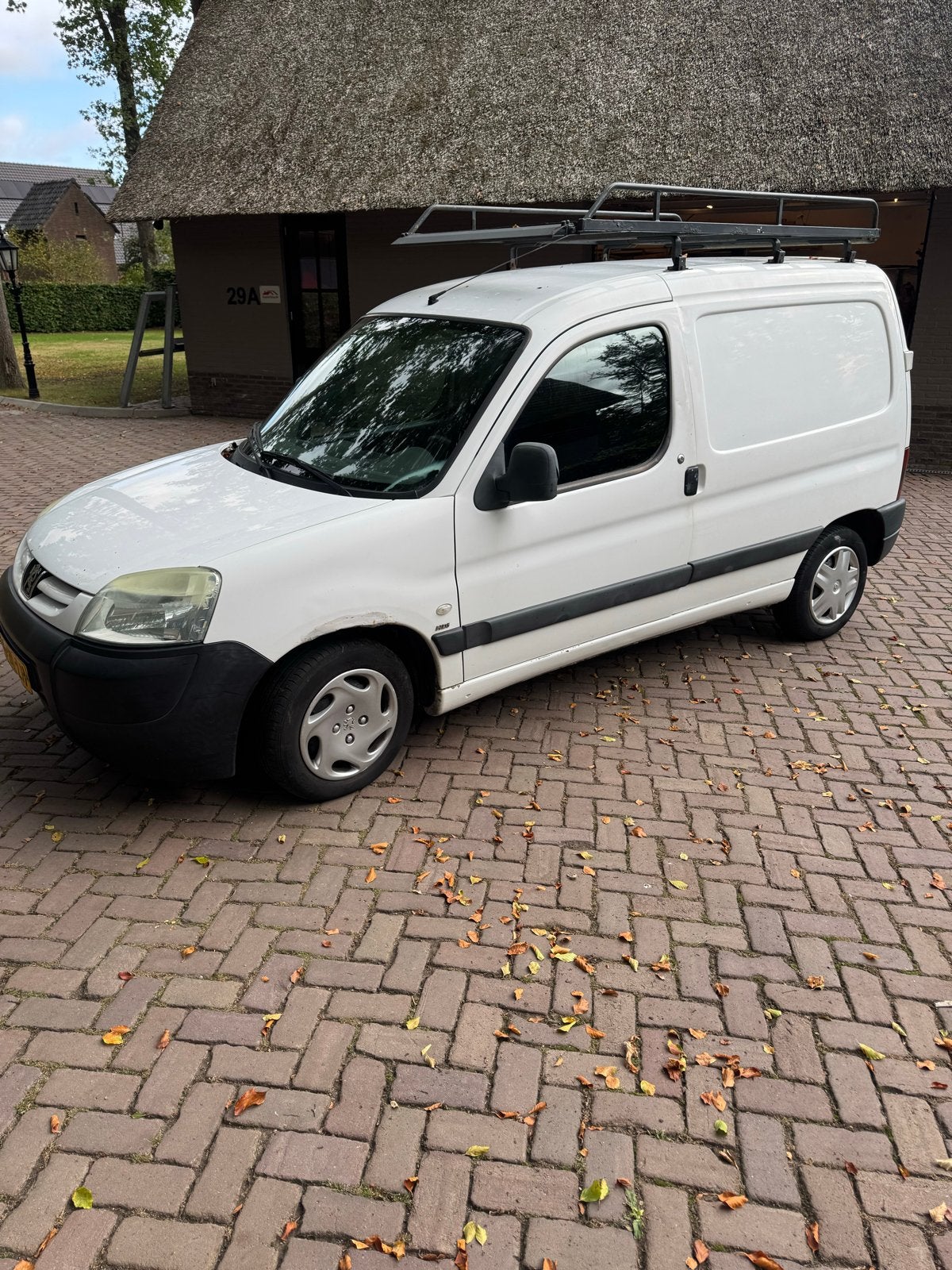 Peugeot Partner 2.0 HDI 170C 2004, Auto's, Voorwielaandrijving, 1350 kg, 4 cilinders, Wit
