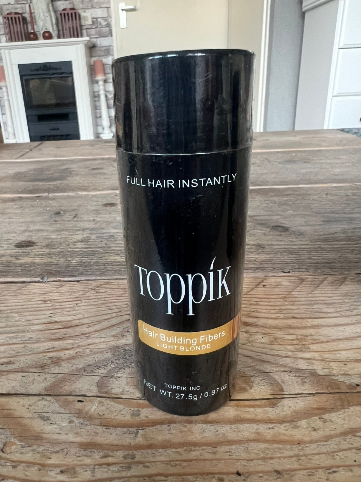 Toppik Lichtblond, korting bij meer stuks, Ophalen of Verzenden, Zo goed als nieuw, Pruik of Haarverlenging