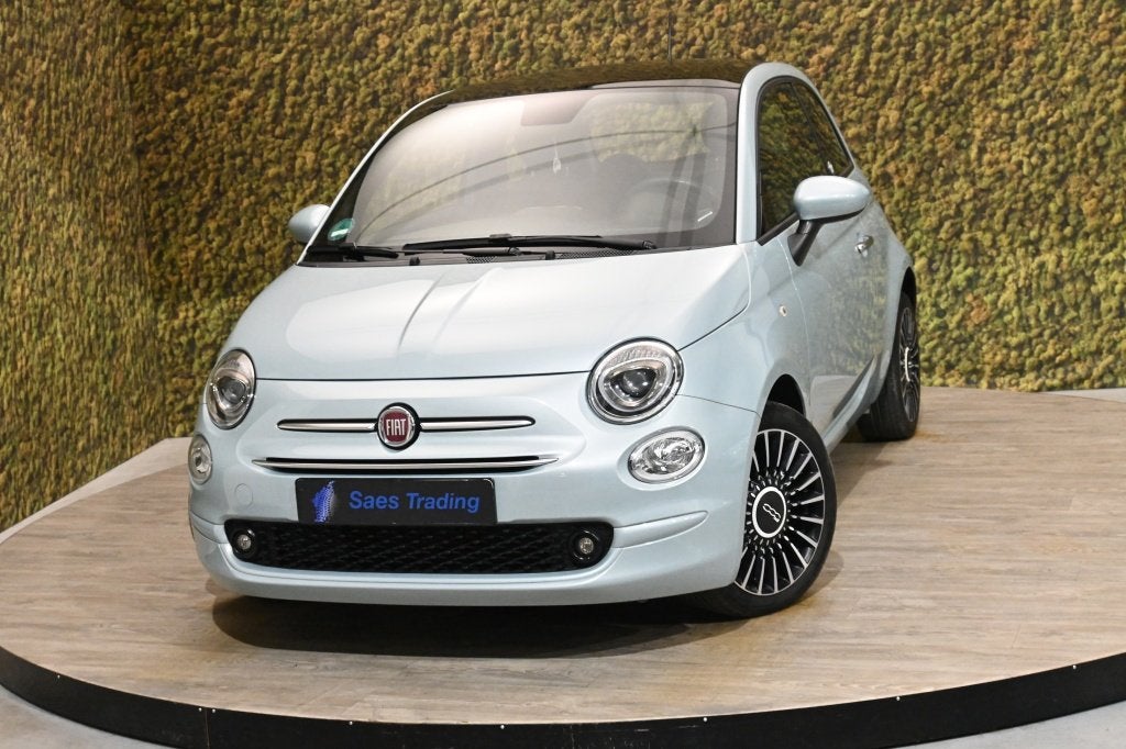 Fiat 500 1.0 Hybr. Launch Ed. | ClimateCntrl | PDC | Carplay, Auto's, Fiat, Voorwielaandrijving, Gebruikt, 4 stoelen, Leder en Stof