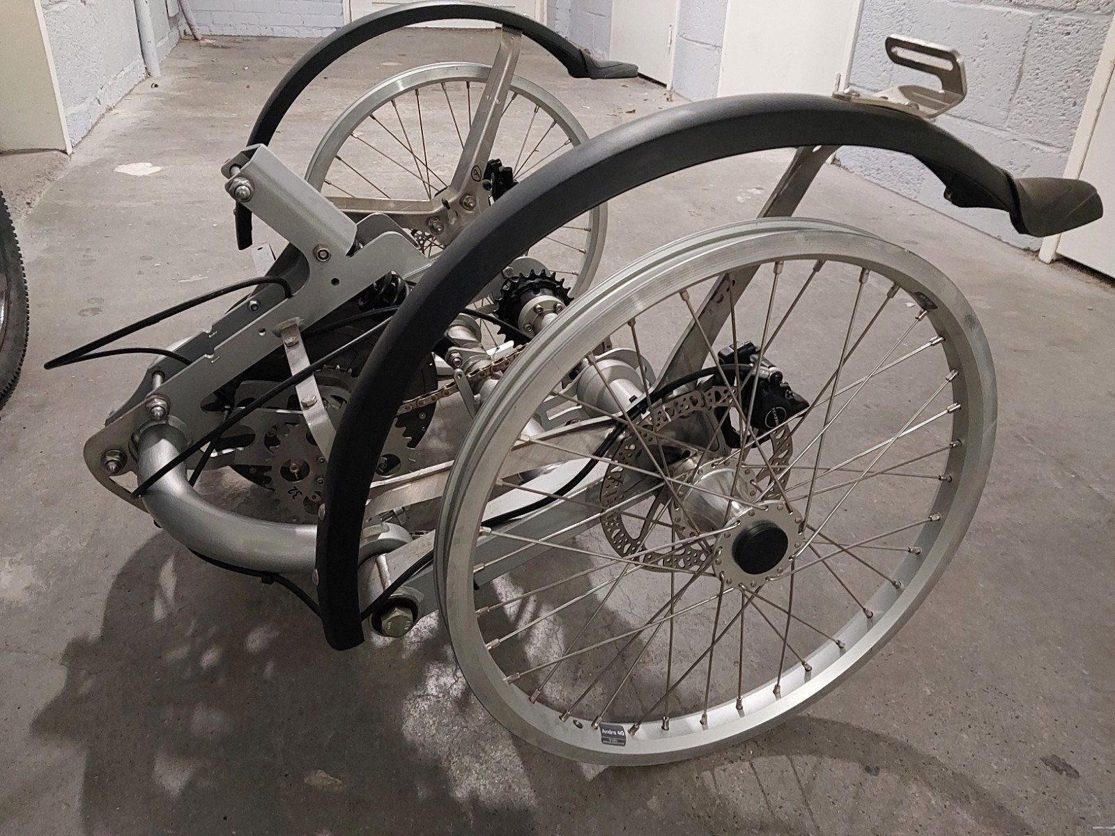 Nieuwe Electrische Driewieler Van Raam motor Achteras Tektro, Verstelbare zitting, Van Raam Easy Rider, Nieuw, Ophalen of Verzenden