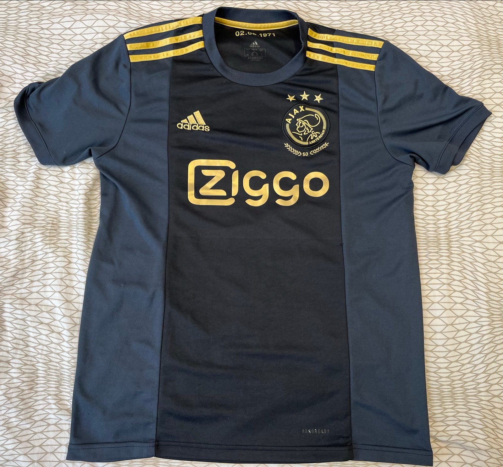 Ajax uitshirt 2021-2022 - Maat L, Maat L, Ophalen of Verzenden, Zo goed als nieuw, Shirt