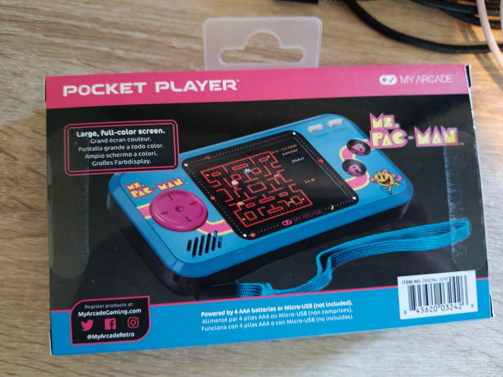 ms Pacman pocket, Spelcomputers en Games, Spelcomputers | Overige, Ophalen of Verzenden, Zo goed als nieuw