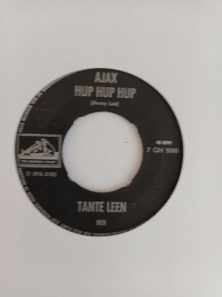 Tante Leen - Ajax Hup Hup Hup, Originele persing, 7 inch, Ophalen of Verzenden, Zo goed als nieuw
