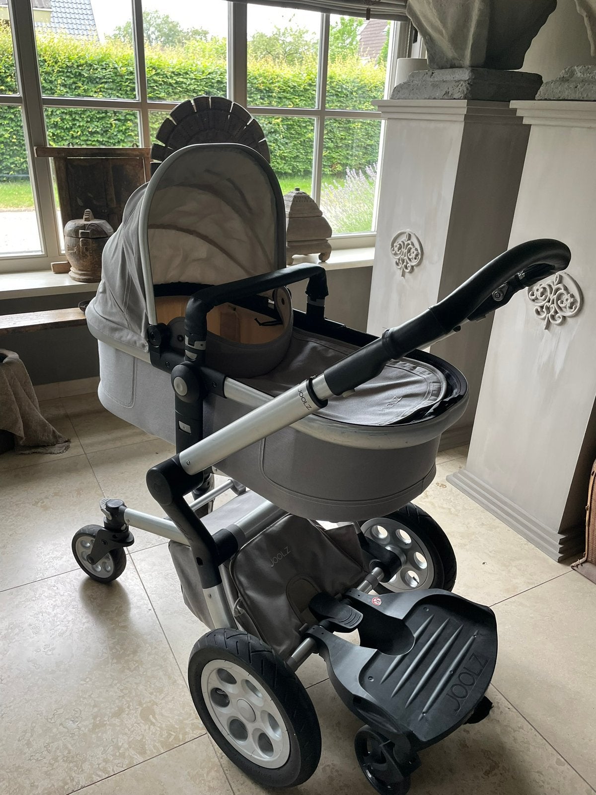Joolz 2-in-1 kinderwagen grijs, Kinderen en Baby's, Kinderwagens en Combinaties, Gebruikt, Verstelbare duwstang, Combiwagen, Ophalen