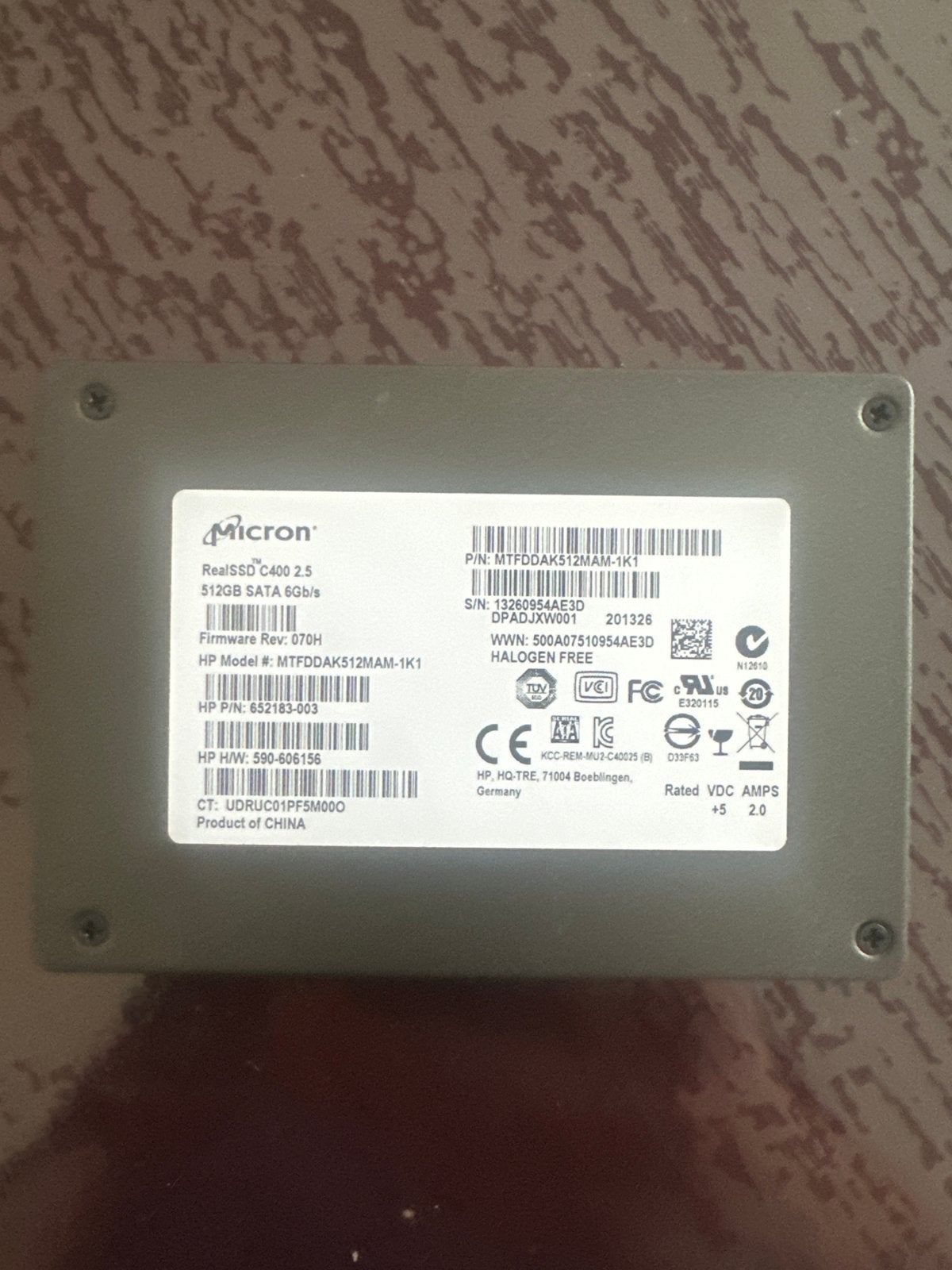 512GB SSD, Ophalen of Verzenden, Zo goed als nieuw, Laptop