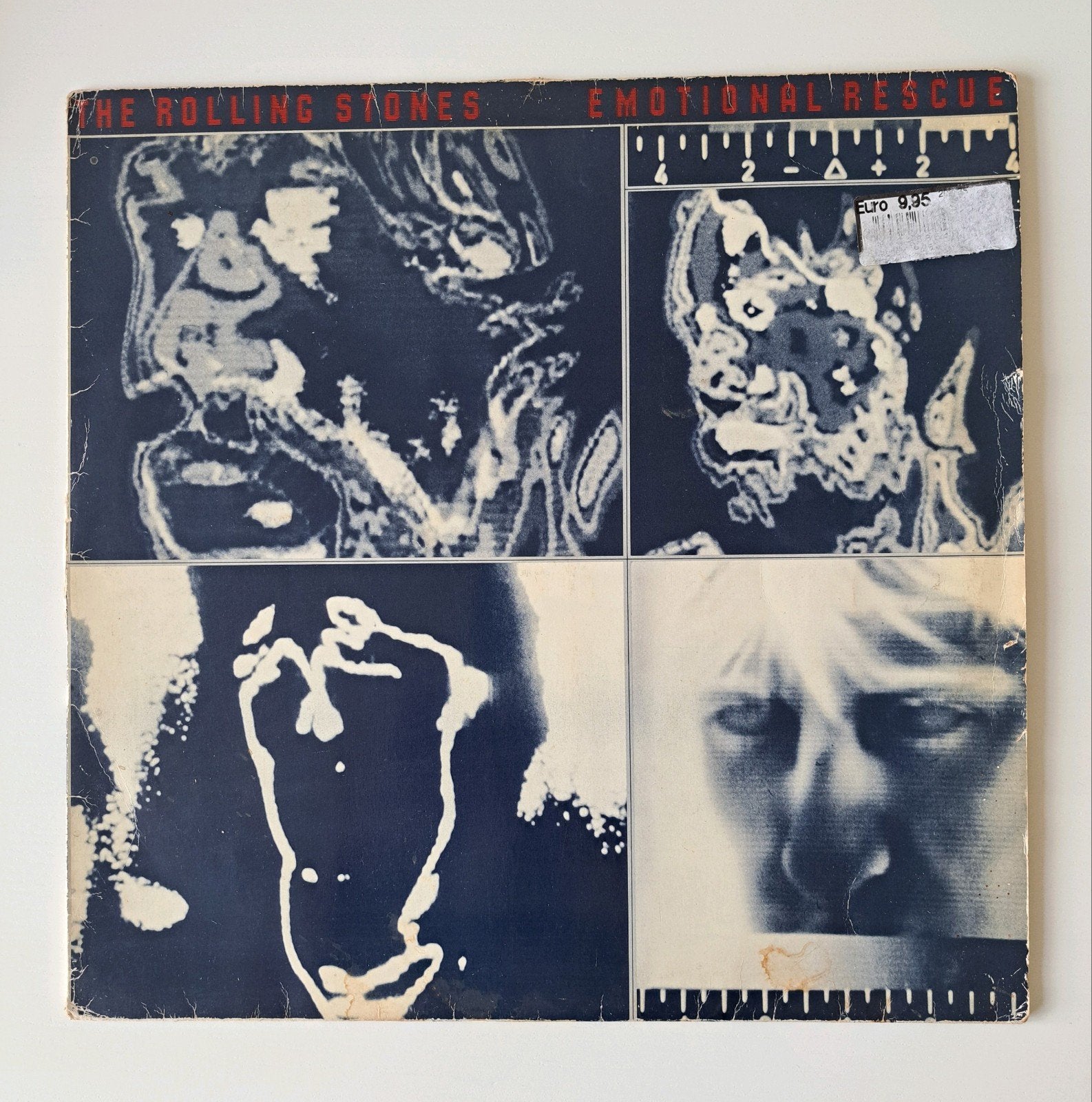 The Rolling Stones - Emotional Rescue LP (1980), Ophalen of Verzenden, Gebruikt, 12 inch, LP