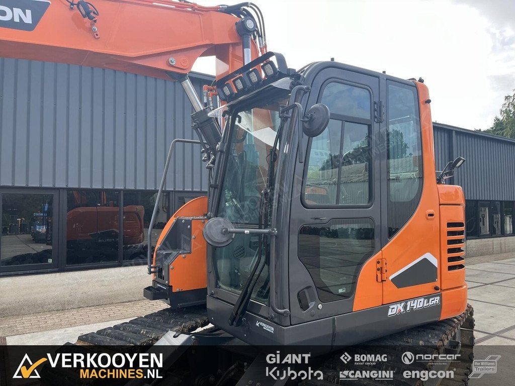 2023 Doosan DX140 LCR-7 VK10818 Develon, Graafmachine