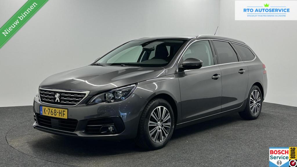 Peugeot 308 SW 1.2 PureTech Blue Lease Allure TREKHAAK CAMER, Voorwielaandrijving, Gebruikt, 1199 cc, Met garantie (alle)