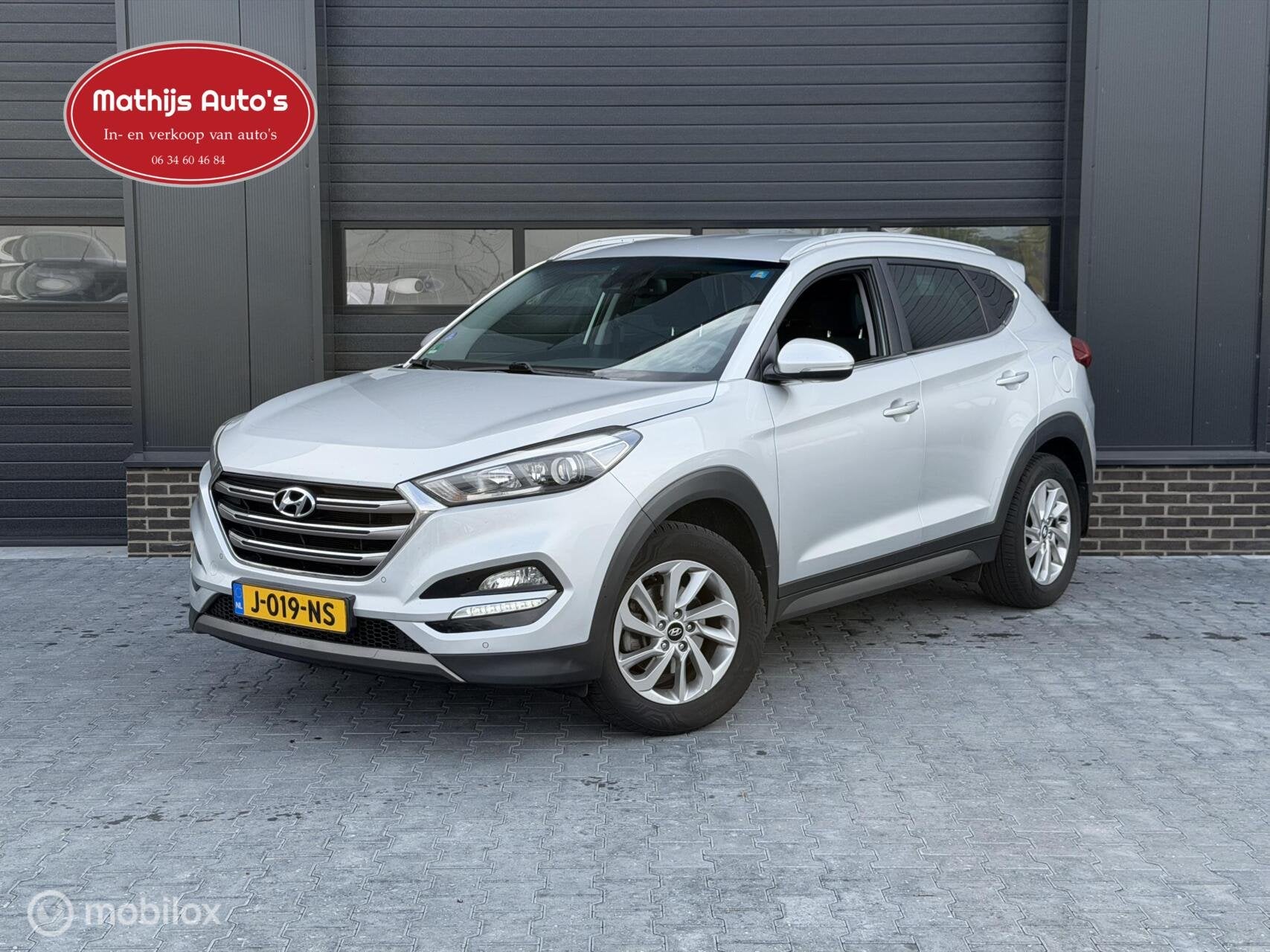 Hyundai Tucson 1.6 GDi i-Motion Navi Clima PDC nette auto!, Voorwielaandrijving, 4 cilinders, 132 pk, Tucson