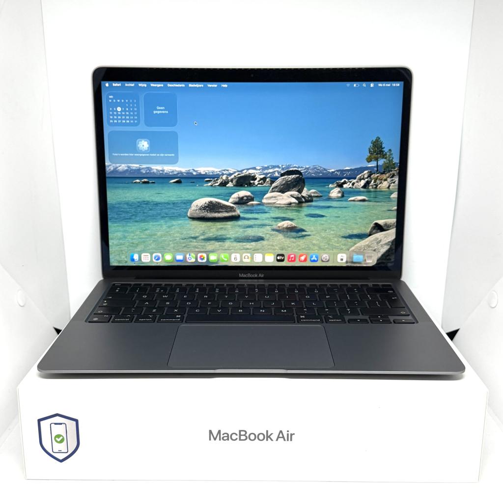 MacBook Air M1 512GB grijs /zeer net /91% batt /garantie, Apple, Zo goed als nieuw, Support@apple.com, Apple Park Way, Cupertino, California