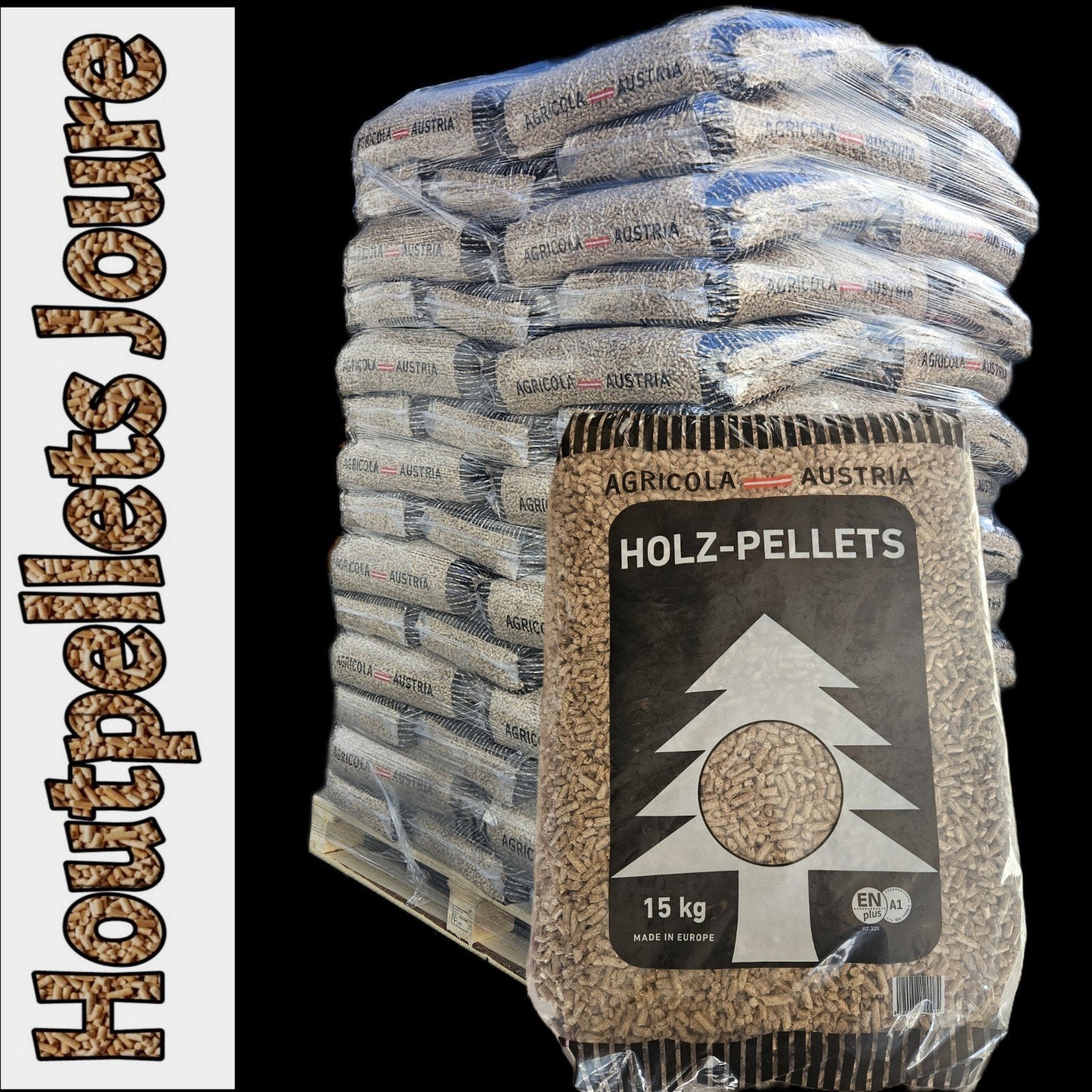 pellets Agricola black 975 KILO pelletkorrels, Minder dan 3 m³, Ophalen
