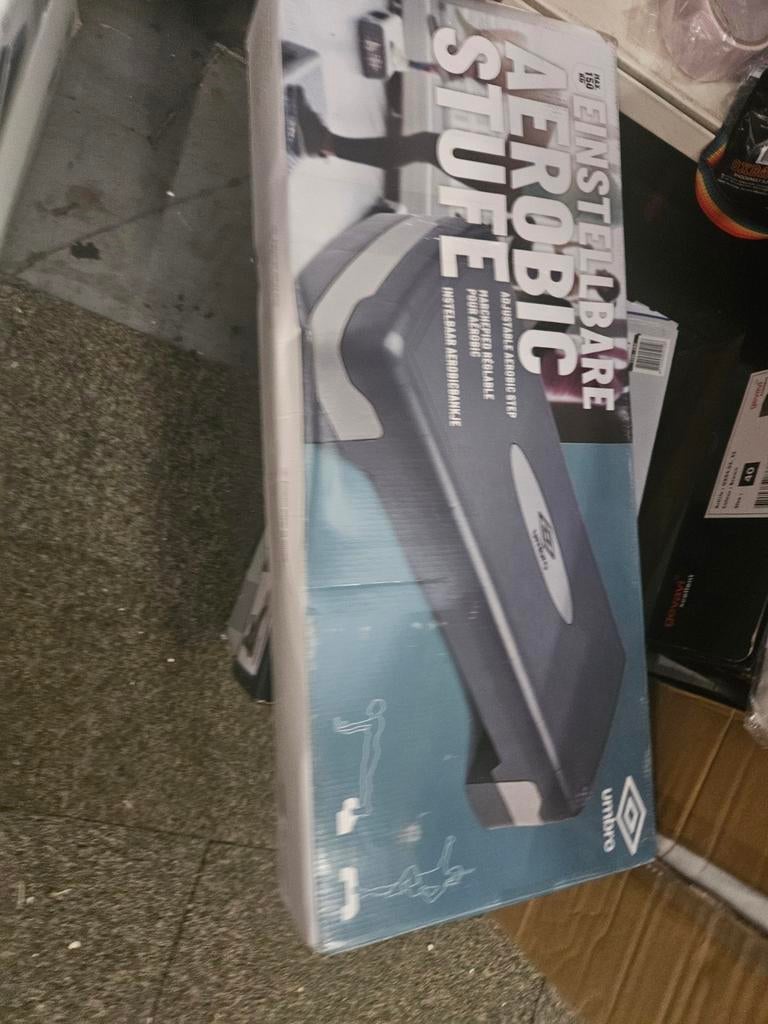 Umbro Stepbank - Verstelbaar Aerobic Stepboard, Sport en Fitness, Fitnessmaterialen, Ophalen, Nieuw, Buik, Stepbank