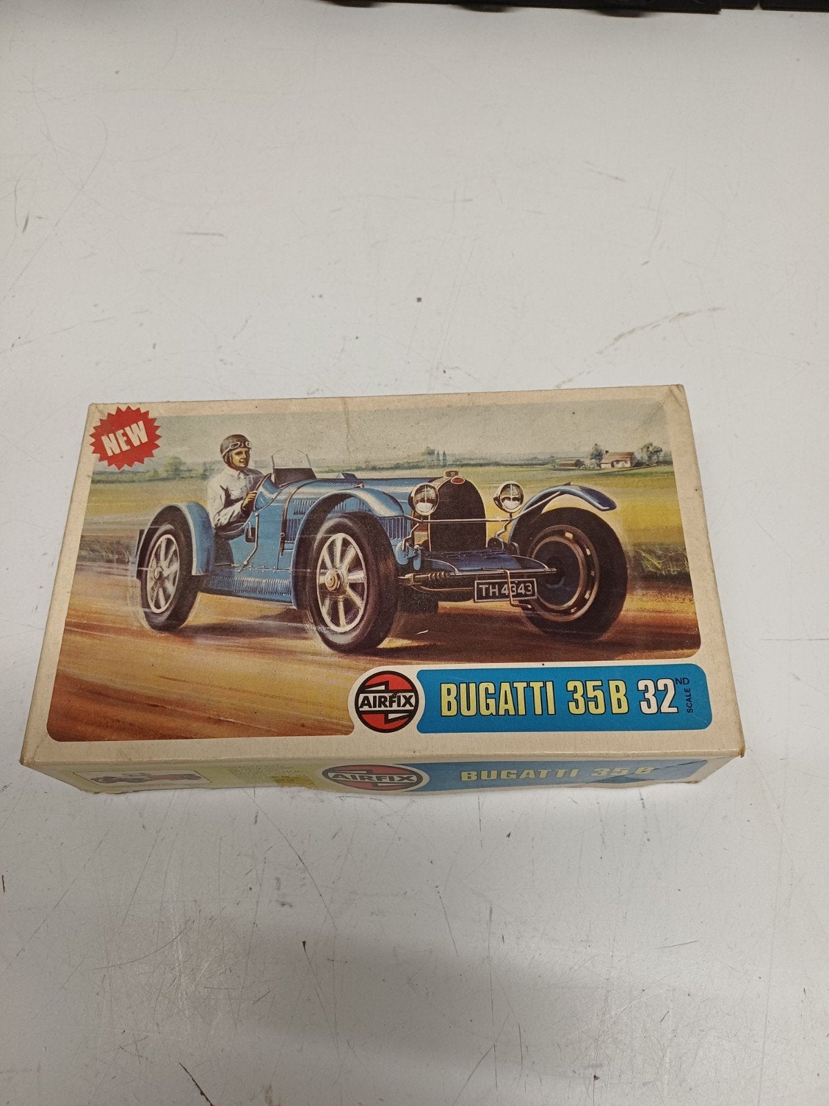 Airfix Bugatti 35B Bouwdoos Schaal 1:32 - Vintage Modelbouw, Hobby en Vrije tijd, Gebruikt, Auto, 1:32 tot 1:50, Ophalen of Verzenden