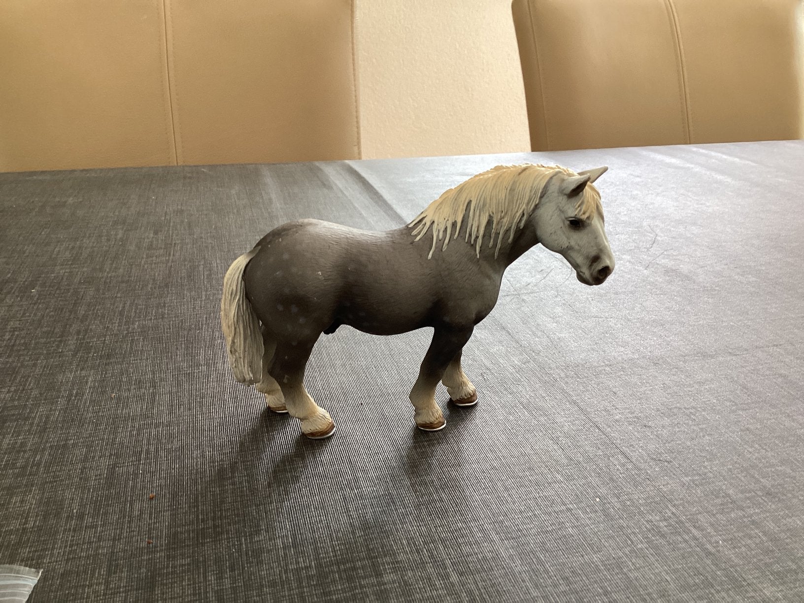 Schleich Percheron hengst uit 2007, Ophalen of Verzenden, Zo goed als nieuw, Jongen of Meisje