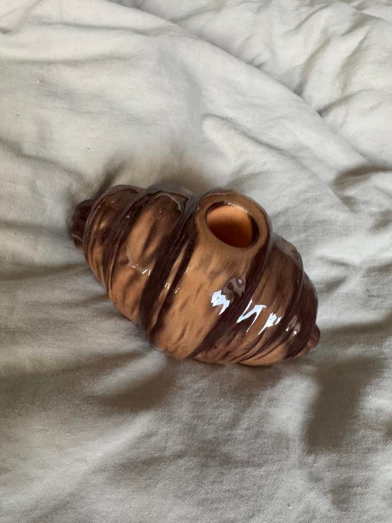 Croissant kandelaar, Ophalen of Verzenden, Zo goed als nieuw, Overige materialen, Minder dan 25 cm