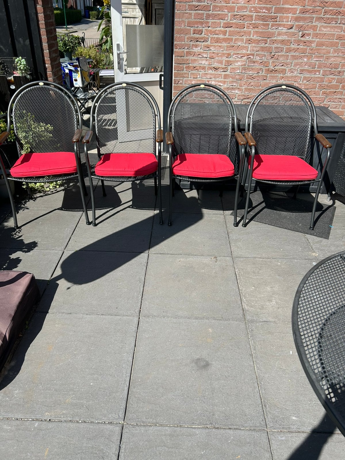 Royal garden stoelen, Tuin en Terras, Ophalen, Zo goed als nieuw, Metaal