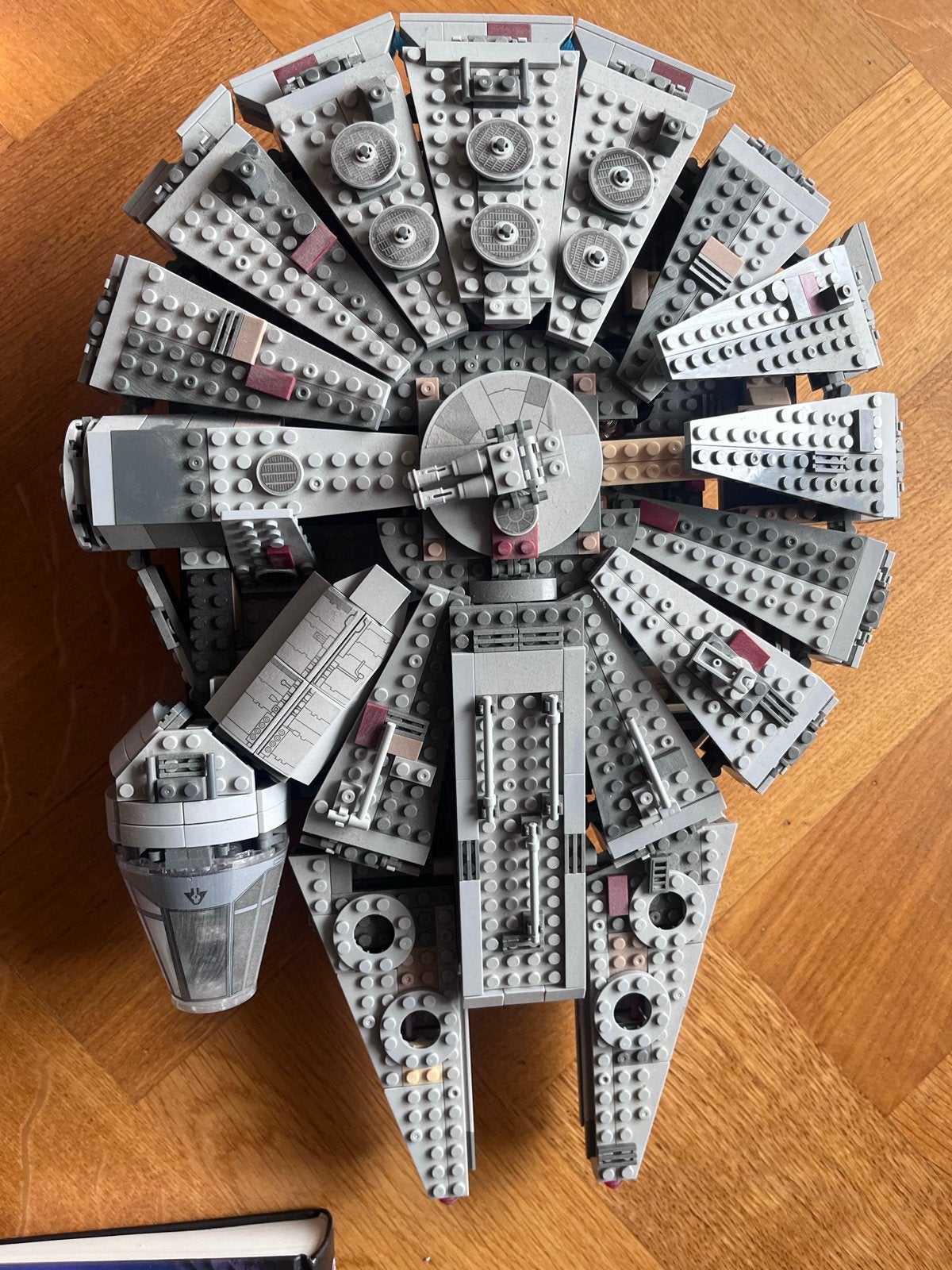 Millennium Falcon bouwset, geen LEGO, niet helemaal compleet, Ophalen of Verzenden, Gebruikt, Overige merken