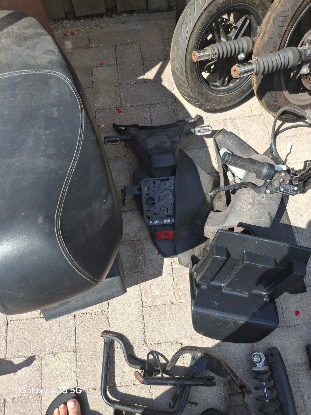 Onderdelen elektrische scooter Yadea T9L - Diverse, Ophalen of Verzenden, Gebruikt, Overige typen, Overige merken