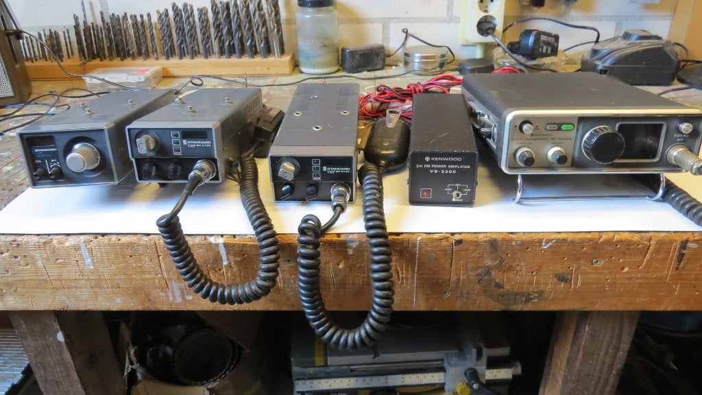 Diverse zend apparatuur Kenwood en Standard, Telecommunicatie, Ophalen of Verzenden, Gebruikt, Zender en Ontvanger