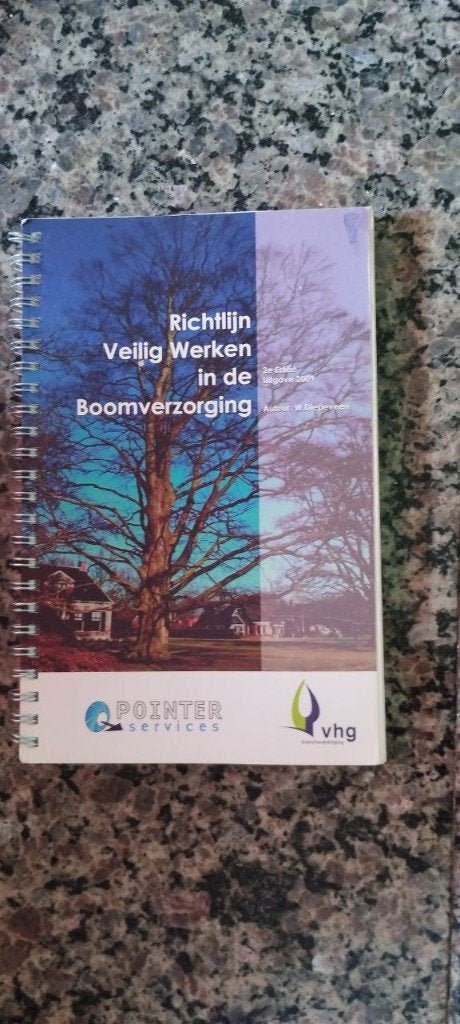 Richtlijn Veilig Werken in de Boomverzorging W. Diepeveen, Boeken, Ophalen of Verzenden, Nieuw, Overige niveaus, Nederlands