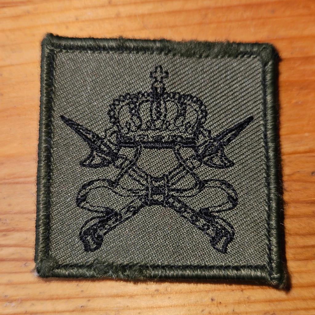 Borstembleem KMS., Ophalen of Verzenden, Landmacht, Nederland, Embleem of Badge