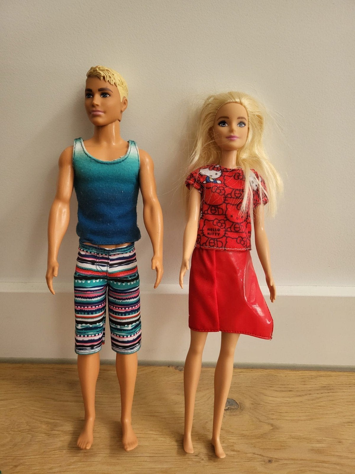 Barbie en Ken set (Mattel), Ophalen, Zo goed als nieuw, Barbie