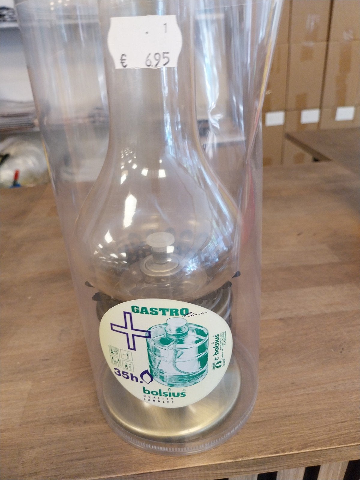 Bolsius Gastro Olielamp 35 uur - Nieuw in verpakking, Ophalen, Nieuw