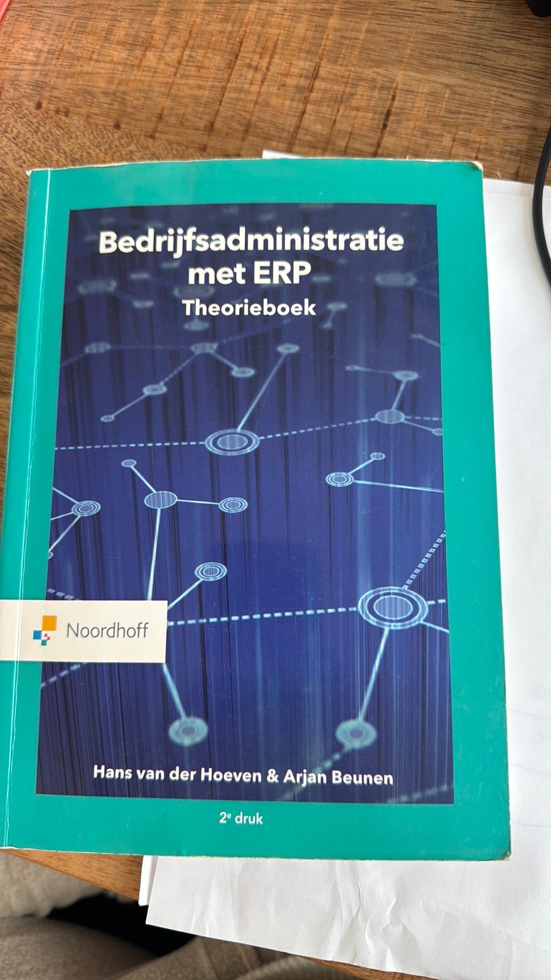 Bedrijfsadministratie met erp theorieboek, Ophalen, Zo goed als nieuw