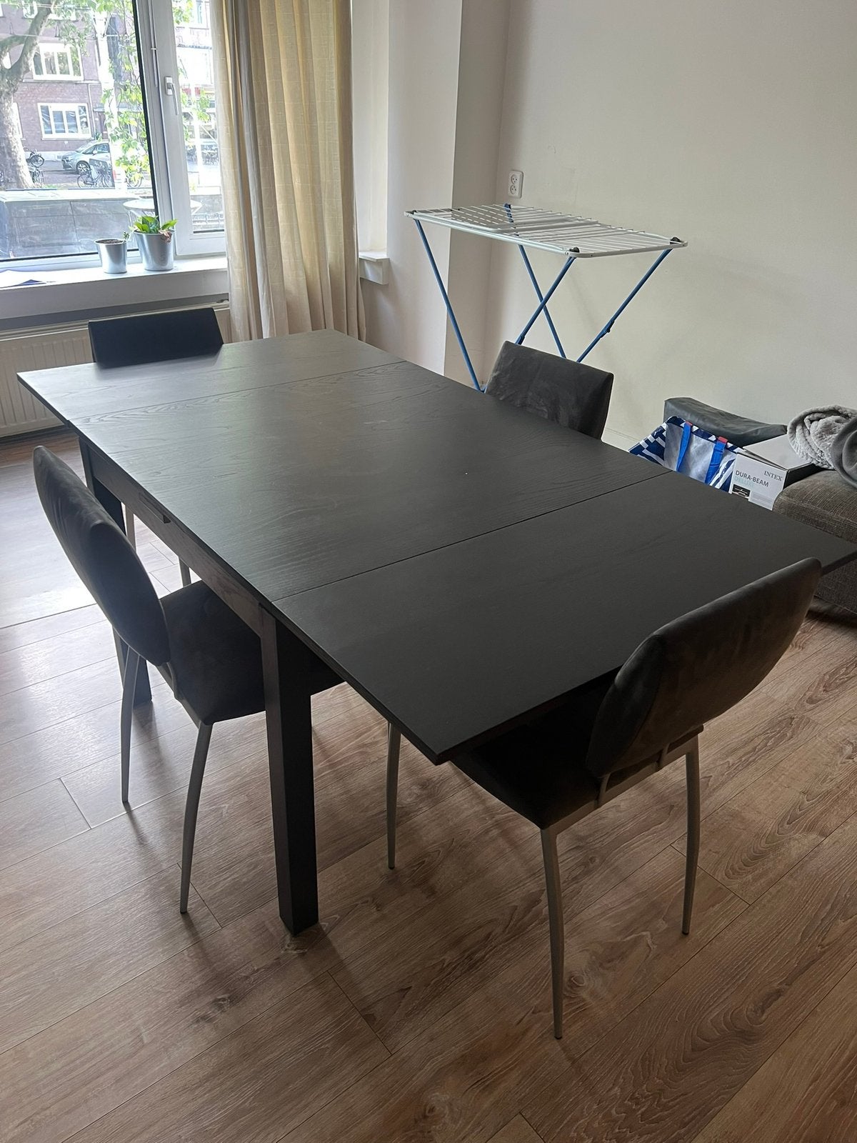 Ikea Bjursta Dining Extendable Table, Huis en Inrichting, Ophalen, Gebruikt, 50 tot 100 cm, 150 tot 200 cm