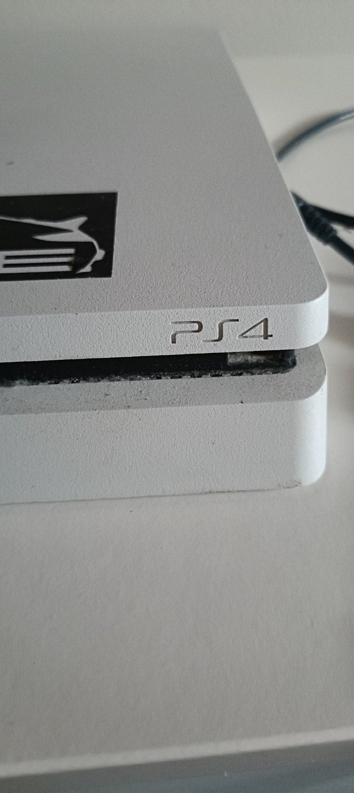 PS4 Slim 500GB Wit met 2 controllers, racestuur en 7 games, Ophalen