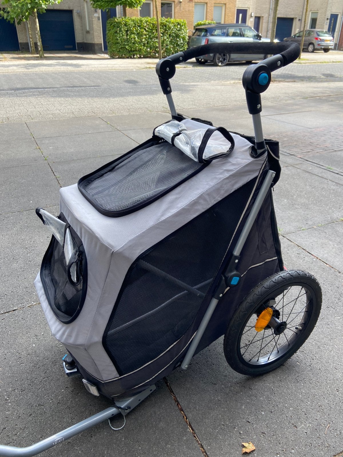 TRIXIE Hondenfietskar Buggy 2-in-1 (Opvouwbaar) Nette staat, Ophalen, Opvouwbaar, 20 tot 40 kg, Zo goed als nieuw