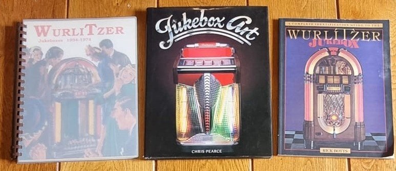 Diverse boeken over Jukeboxen (2x Wurlitzer), Ophalen of Verzenden, Zo goed als nieuw, 1970 tot heden, Wurlitzer
