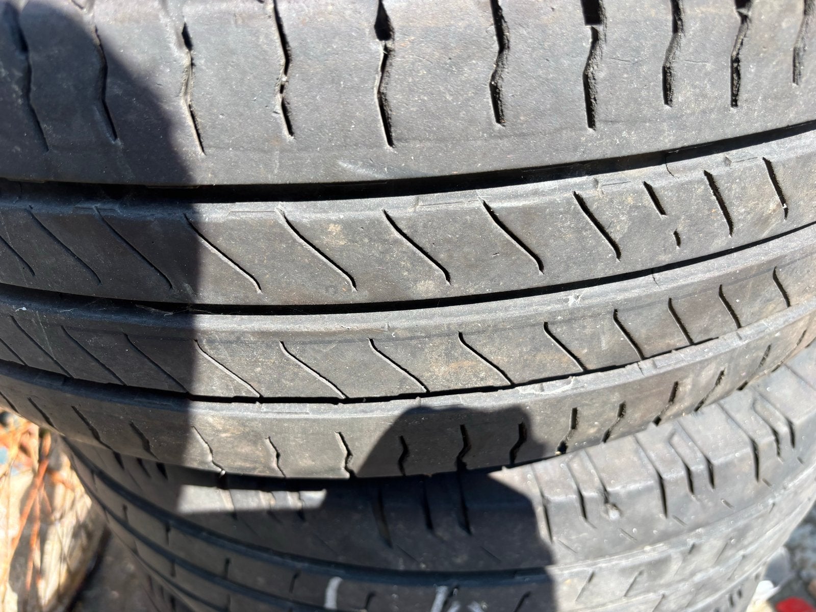 Set van 4 gebruikte Vredestein Comtrac 205/75 R16C banden, Ophalen, 16 inch, 205 mm, All Season