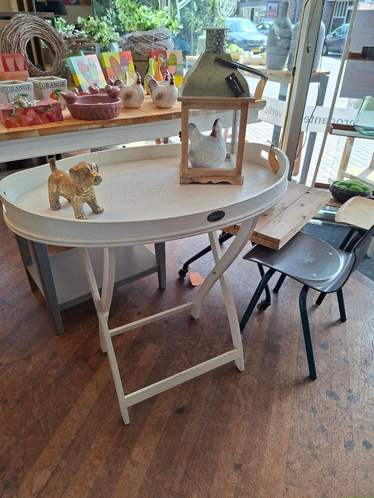 Riverdale Butlertray, Ophalen, Met handvatten, Zo goed als nieuw, Ovaal