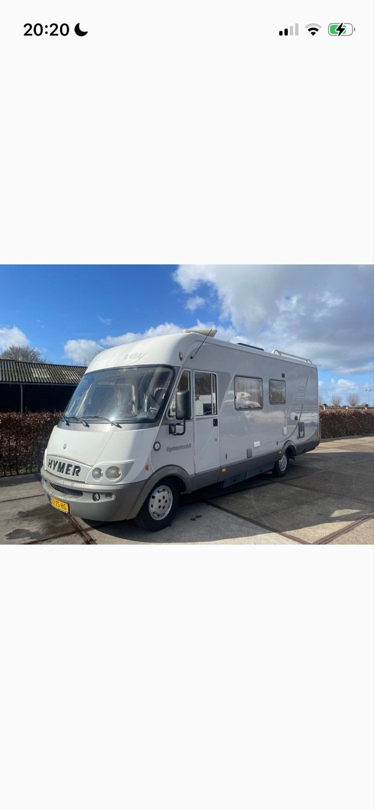 Hymer Integraal Camper -Compleet, Integraal, Ringverwarming, Fiat, Dakluik