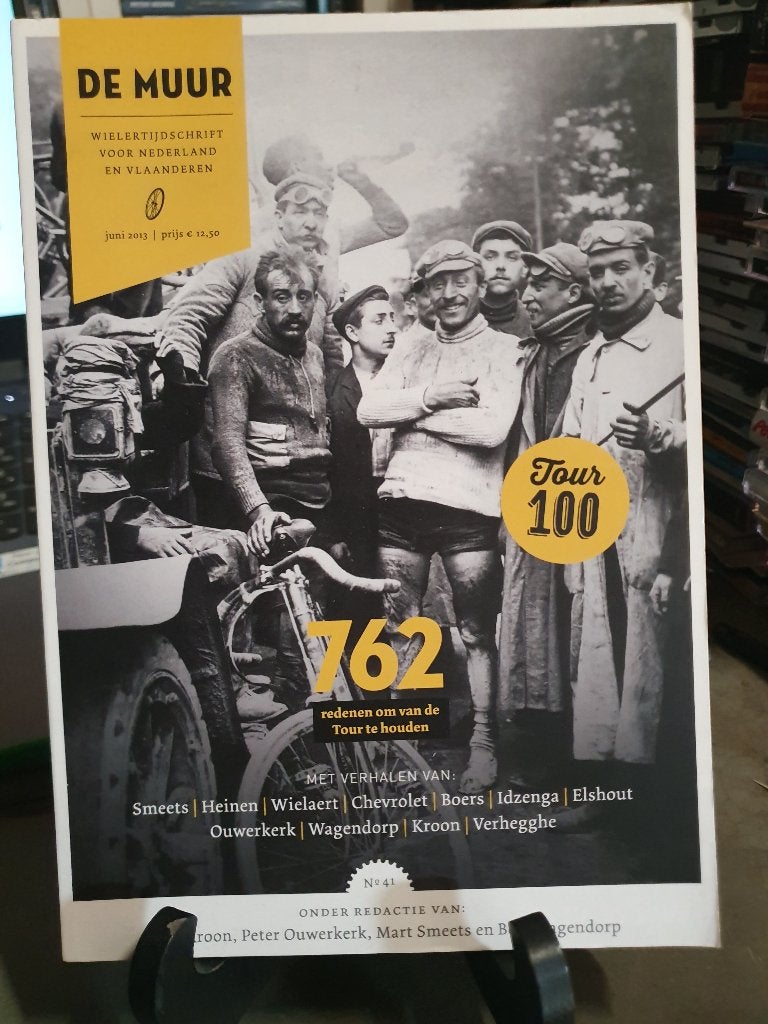 Wielertijdschrift de Muur 41, Boeken, Ophalen, Lopen en Fietsen