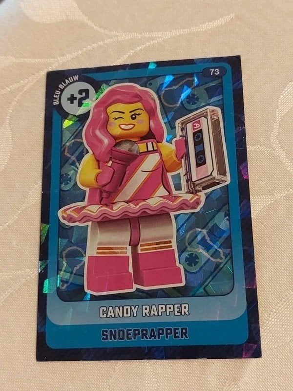 Lego / Verzamelkaart / Snoeprapper, Ophalen of Verzenden, Zo goed als nieuw, Overige typen, Lego