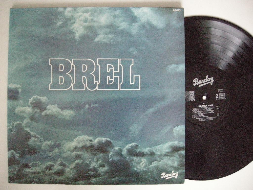 Jacques Brel BREL - LP vinyl zgan, Ophalen, 1970 - 1979, Zo goed als nieuw, 12 inch