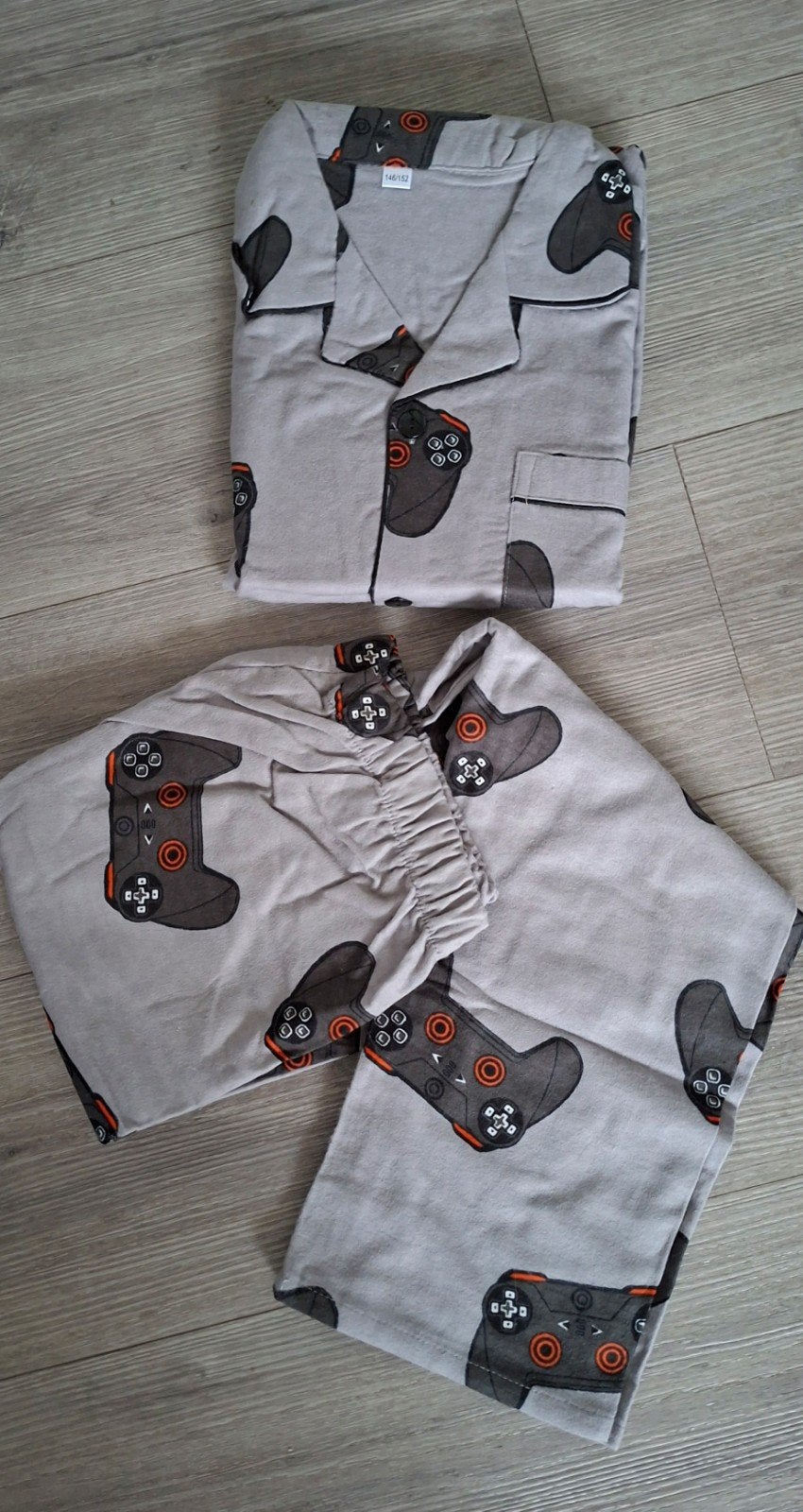 flanellen pyjama 158-164, Ophalen of Verzenden