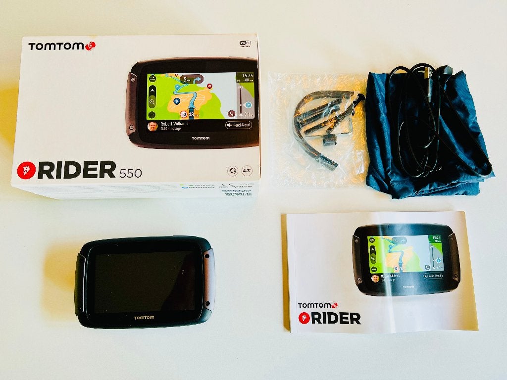 Tom Tom Rider 550, Verzenden, Zo goed als nieuw