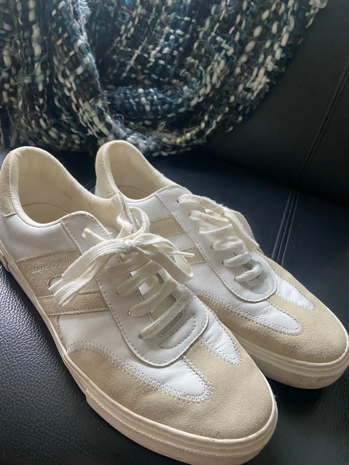 Marc O'Polo sneakers - Maat 44 - Wit/Beige, Ophalen of Verzenden, Gedragen, Wit, Sneakers of Gympen