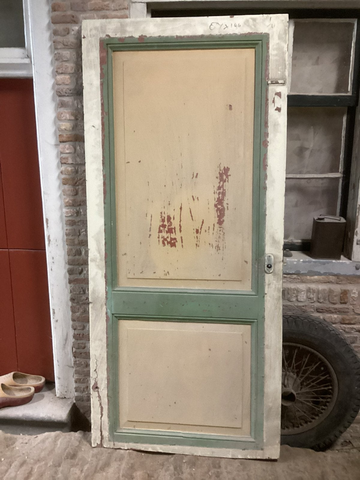 Paneeldeur 194-87 cm, Antiek en Kunst, Ophalen