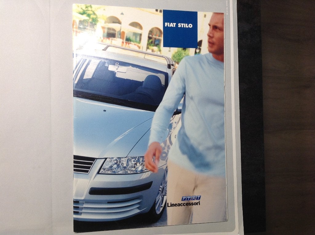 Fiat Stilo Lineaccessori folder NED 32 blz, Ophalen of Verzenden, Nieuw, Overige merken