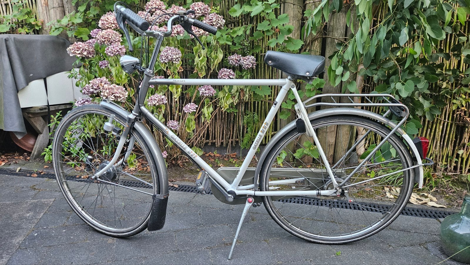 Gazelle herenfiets - Gebruikt, Goede Staat, Fietsen en Brommers, Fietsen | Heren | Herenfietsen, Ophalen, Terugtraprem, Gebruikt