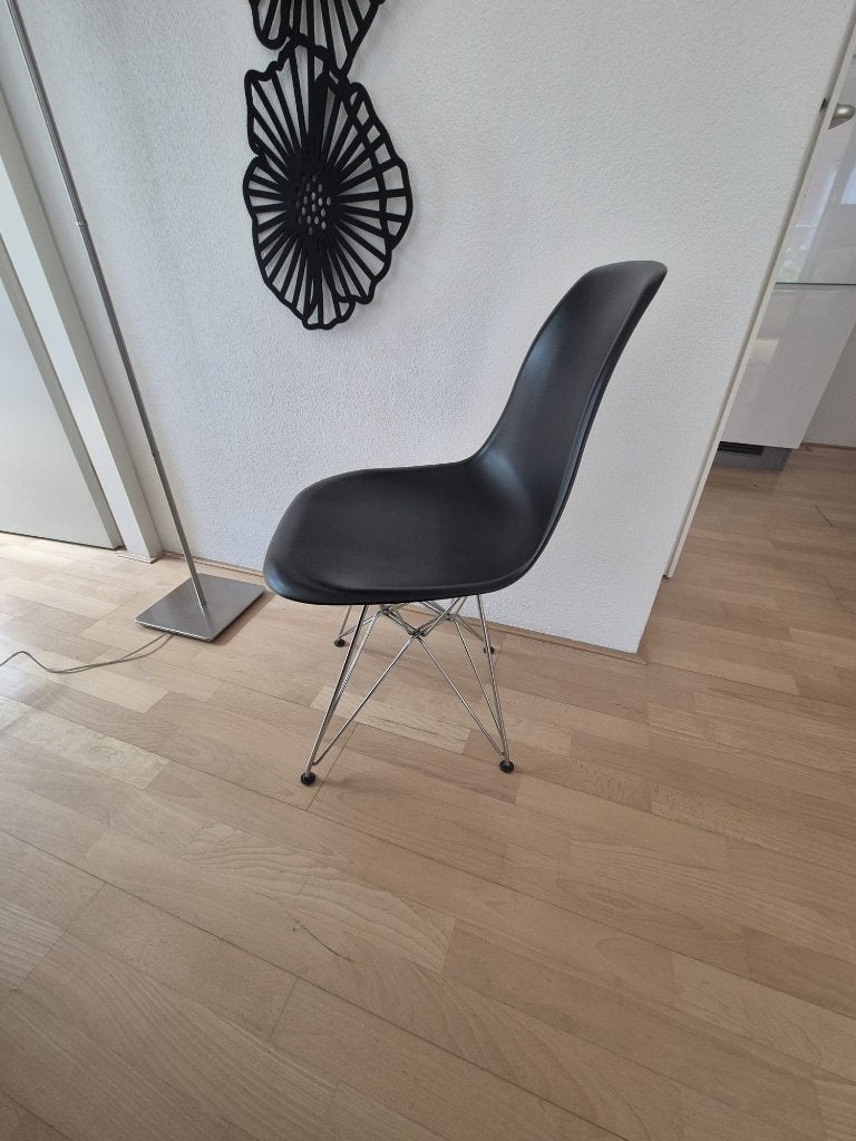 Design Stoel - Replica Vitra DSR, Ophalen, Gebruikt, Modern Design, Zwart