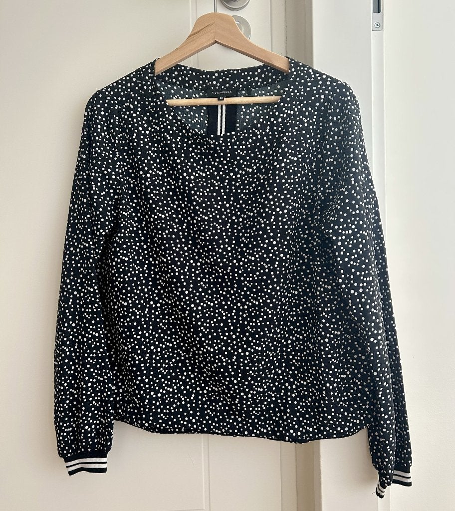 Dames blouse Silvercreek, maat 36 / S, Kleding | Dames, Silver Creek, Zwart, Ophalen of Verzenden, Zo goed als nieuw