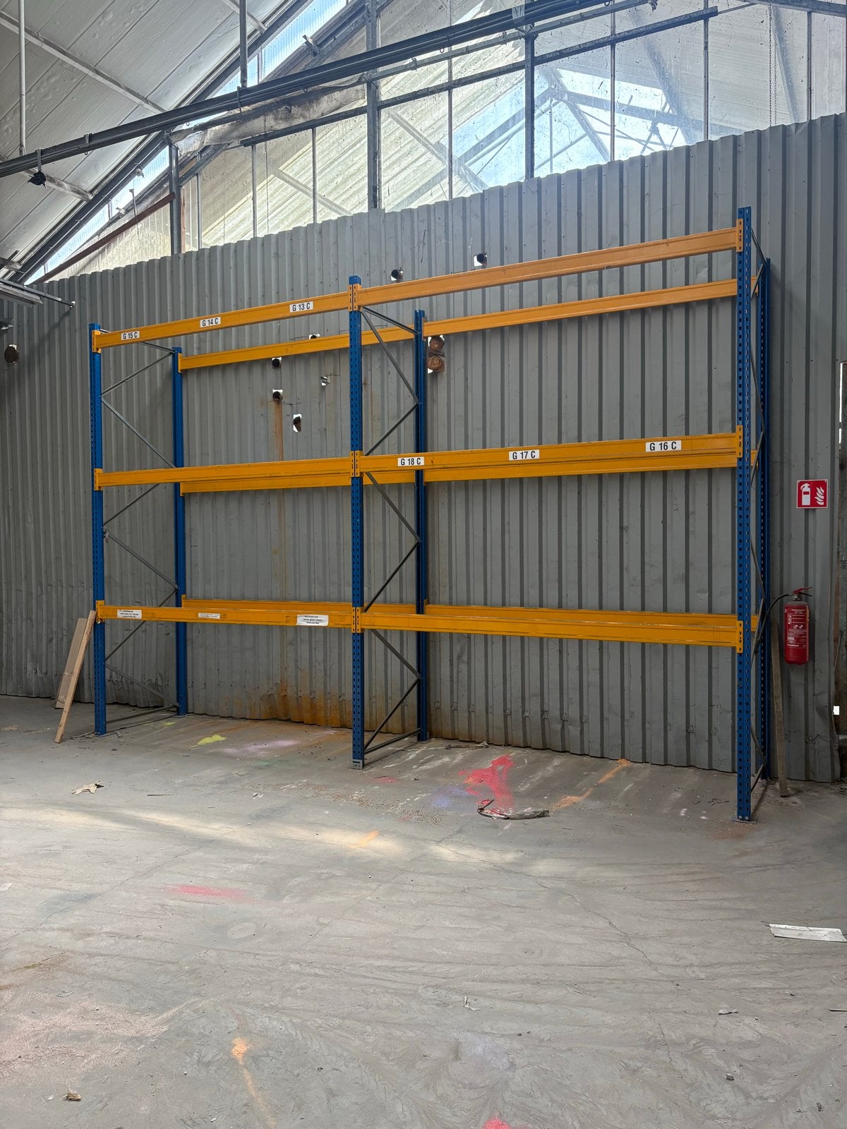 Palletstelling 3m hoog in goede staat, Ophalen